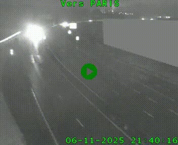 <h2>Caméra routière sur l'autoroute A20 à Brive-la-Gaillarde, à la jonction avec l'A89. Vue orientée vers Paris</h2>