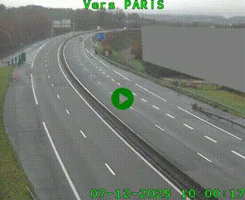 <h2>Caméra routière sur l'autoroute A20 à Brive-la-Gaillarde, à la jonction avec l'A89. Vue orientée vers Paris</h2>