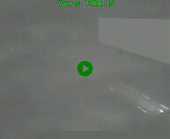 Caméra routière sur l'autoroute A20 à Brive-la-Gaillarde, à la jonction avec l'A89. Vue orientée vers Paris