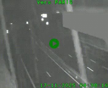 <h2>Caméra routière sur l'autoroute A20 à Brive-la-Gaillarde, à la jonction avec l'A89. Vue orientée vers Paris</h2>