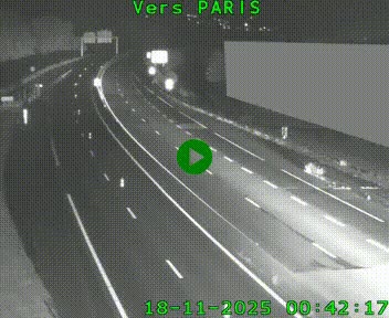<h2>Caméra routière sur l'autoroute A20 à Brive-la-Gaillarde, à la jonction avec l'A89. Vue orientée vers Paris</h2>