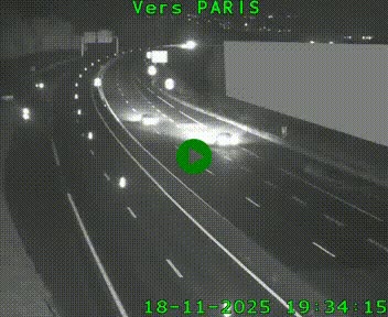 <h2>Caméra routière sur l'autoroute A20 à Brive-la-Gaillarde, à la jonction avec l'A89. Vue orientée vers Paris</h2>