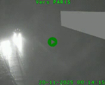 <h2>Caméra routière sur l'autoroute A20 à Brive-la-Gaillarde, à la jonction avec l'A89. Vue orientée vers Paris</h2>