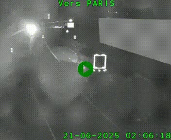 <h2>Caméra routière sur l'autoroute A20 à Brive-la-Gaillarde, à la jonction avec l'A89. Vue orientée vers Paris</h2>