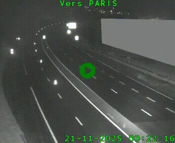 <h2>Caméra routière sur l'autoroute A20 à Brive-la-Gaillarde, à la jonction avec l'A89. Vue orientée vers Paris</h2>