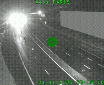 <h2>Caméra routière sur l'autoroute A20 à Brive-la-Gaillarde, à la jonction avec l'A89. Vue orientée vers Paris</h2>
