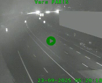<h2>Caméra routière sur l'autoroute A20 à Brive-la-Gaillarde, à la jonction avec l'A89. Vue orientée vers Paris</h2>
