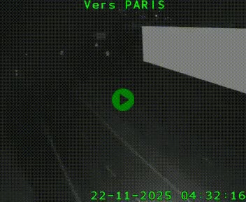 <h2>Caméra routière sur l'autoroute A20 à Brive-la-Gaillarde, à la jonction avec l'A89. Vue orientée vers Paris</h2>