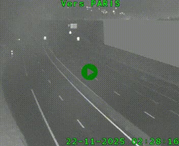 <h2>Caméra routière sur l'autoroute A20 à Brive-la-Gaillarde, à la jonction avec l'A89. Vue orientée vers Paris</h2>