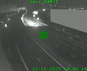 <h2>Caméra routière sur l'autoroute A20 à Brive-la-Gaillarde, à la jonction avec l'A89. Vue orientée vers Paris</h2>