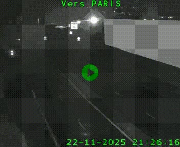 <h2>Caméra routière sur l'autoroute A20 à Brive-la-Gaillarde, à la jonction avec l'A89. Vue orientée vers Paris</h2>