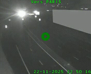 <h2>Caméra routière sur l'autoroute A20 à Brive-la-Gaillarde, à la jonction avec l'A89. Vue orientée vers Paris</h2>