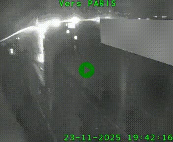 <h2>Caméra routière sur l'autoroute A20 à Brive-la-Gaillarde, à la jonction avec l'A89. Vue orientée vers Paris</h2>