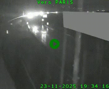 <h2>Caméra routière sur l'autoroute A20 à Brive-la-Gaillarde, à la jonction avec l'A89. Vue orientée vers Paris</h2>