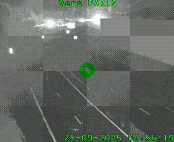 <h2>Caméra routière sur l'autoroute A20 à Brive-la-Gaillarde, à la jonction avec l'A89. Vue orientée vers Paris</h2>