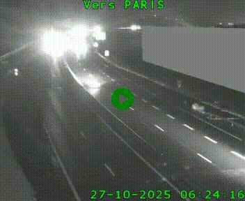 <h2>Caméra routière sur l'autoroute A20 à Brive-la-Gaillarde, à la jonction avec l'A89. Vue orientée vers Paris</h2>
