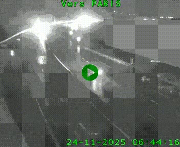 <h2>Caméra routière sur l'autoroute A20 à Brive-la-Gaillarde, à la jonction avec l'A89. Vue orientée vers Paris</h2>