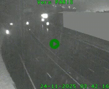 <h2>Caméra routière sur l'autoroute A20 à Brive-la-Gaillarde, à la jonction avec l'A89. Vue orientée vers Paris</h2>