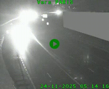 <h2>Caméra routière sur l'autoroute A20 à Brive-la-Gaillarde, à la jonction avec l'A89. Vue orientée vers Paris</h2>