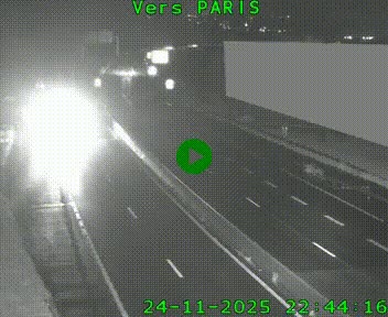 <h2>Caméra routière sur l'autoroute A20 à Brive-la-Gaillarde, à la jonction avec l'A89. Vue orientée vers Paris</h2>