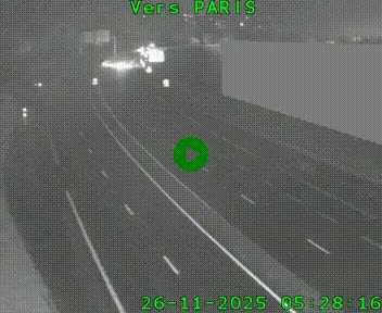 <h2>Caméra routière sur l'autoroute A20 à Brive-la-Gaillarde, à la jonction avec l'A89. Vue orientée vers Paris</h2>