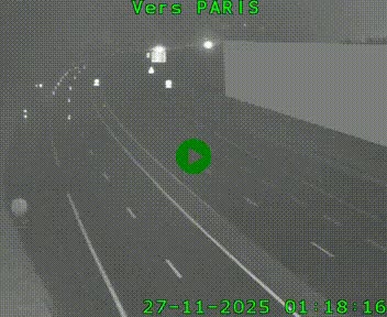 <h2>Caméra routière sur l'autoroute A20 à Brive-la-Gaillarde, à la jonction avec l'A89. Vue orientée vers Paris</h2>