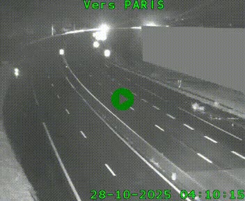 <h2>Caméra routière sur l'autoroute A20 à Brive-la-Gaillarde, à la jonction avec l'A89. Vue orientée vers Paris</h2>