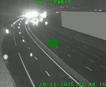 <h2>Caméra routière sur l'autoroute A20 à Brive-la-Gaillarde, à la jonction avec l'A89. Vue orientée vers Paris</h2>