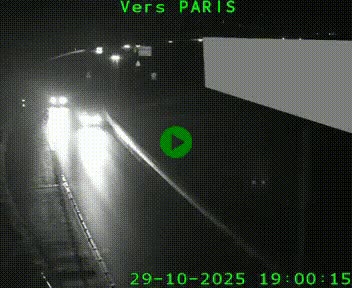 <h2>Caméra routière sur l'autoroute A20 à Brive-la-Gaillarde, à la jonction avec l'A89. Vue orientée vers Paris</h2>
