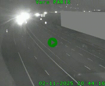 <h2>Caméra routière sur l'autoroute A20 à Brive-la-Gaillarde, à la jonction avec l'A89. Vue orientée vers Paris</h2>