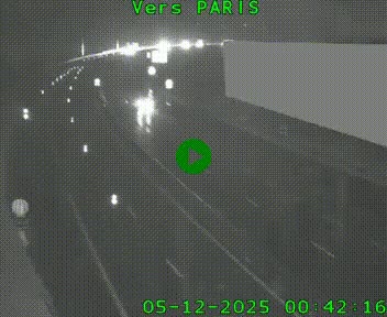 <h2>Caméra routière sur l'autoroute A20 à Brive-la-Gaillarde, à la jonction avec l'A89. Vue orientée vers Paris</h2>