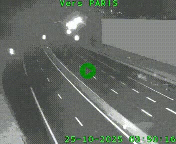 <h2>Caméra routière sur l'autoroute A20 à Brive-la-Gaillarde, à la jonction avec l'A89. Vue orientée vers Paris</h2>