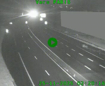 <h2>Caméra routière sur l'autoroute A20 à Brive-la-Gaillarde, à la jonction avec l'A89. Vue orientée vers Paris</h2>