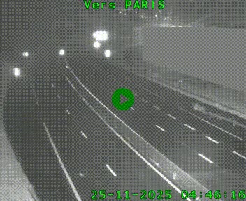 <h2>Caméra routière sur l'autoroute A20 à Brive-la-Gaillarde, à la jonction avec l'A89. Vue orientée vers Paris</h2>
