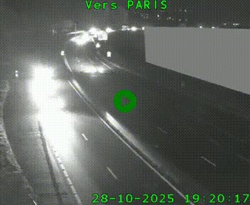 <h2>Caméra routière sur l'autoroute A20 à Brive-la-Gaillarde, à la jonction avec l'A89. Vue orientée vers Paris</h2>