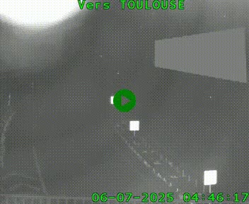 <h2>Caméra routière sur l'autoroute A20 à Noailles, en périphérie de Brive-la-Gaillarde. Vue orientée vers Toulouse</h2>