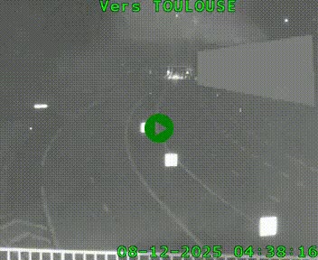 <h2>Caméra routière sur l'autoroute A20 à Noailles, en périphérie de Brive-la-Gaillarde. Vue orientée vers Toulouse</h2>