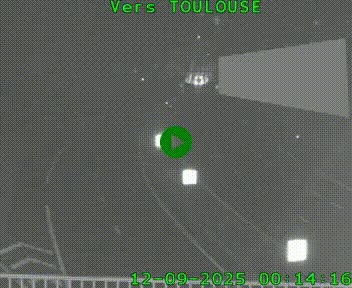 <h2>Caméra routière sur l'autoroute A20 à Noailles, en périphérie de Brive-la-Gaillarde. Vue orientée vers Toulouse</h2>
