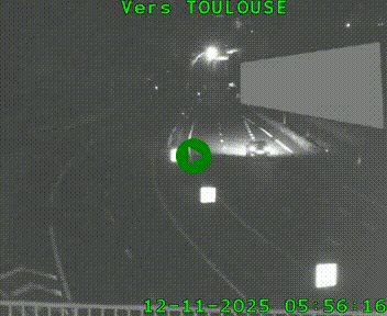 <h2>Caméra routière sur l'autoroute A20 à Noailles, en périphérie de Brive-la-Gaillarde. Vue orientée vers Toulouse</h2>