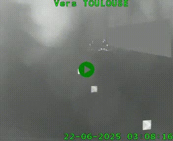 <h2>Caméra routière sur l'autoroute A20 à Noailles, en périphérie de Brive-la-Gaillarde. Vue orientée vers Toulouse</h2>