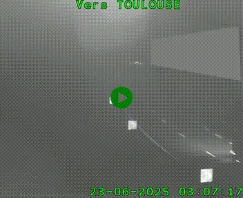 <h2>Caméra routière sur l'autoroute A20 à Noailles, en périphérie de Brive-la-Gaillarde. Vue orientée vers Toulouse</h2>