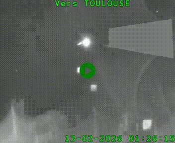 <h2>Caméra routière sur l'autoroute A20 à Noailles, en périphérie de Brive-la-Gaillarde. Vue orientée vers Toulouse</h2>