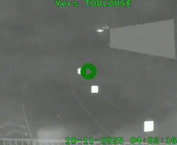 <h2>Caméra routière sur l'autoroute A20 à Noailles, en périphérie de Brive-la-Gaillarde. Vue orientée vers Toulouse</h2>