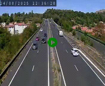 <h2>Caméra autoroute A75 à hauteur de Coudes, en direction de Clermont-Ferrand</h2>