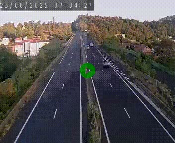 <h2>Caméra autoroute A75 à hauteur de Coudes, en direction de Clermont-Ferrand</h2>
