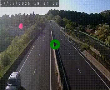 <h2>Caméra autoroute A75 à hauteur de Coudes, en direction de Clermont-Ferrand</h2>