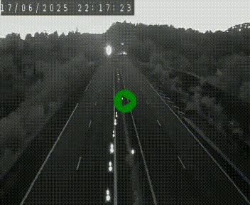 Caméra autoroute A75 à hauteur de Coudes, en direction de Clermont-Ferrand