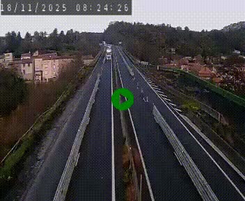 Caméra autoroute A75 à hauteur de Coudes, en direction de Clermont-Ferrand