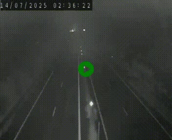 Caméra autoroute A75 à hauteur de Coudes, en direction de Clermont-Ferrand