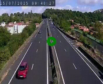 Caméra autoroute A75 à hauteur de Coudes, en direction de Clermont-Ferrand